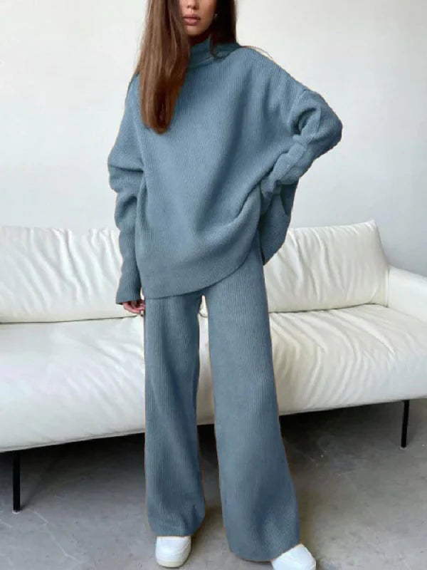 Ensemble pull oversize et pantalon large