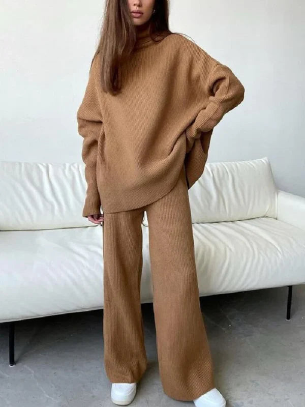 Ensemble pull oversize et pantalon large