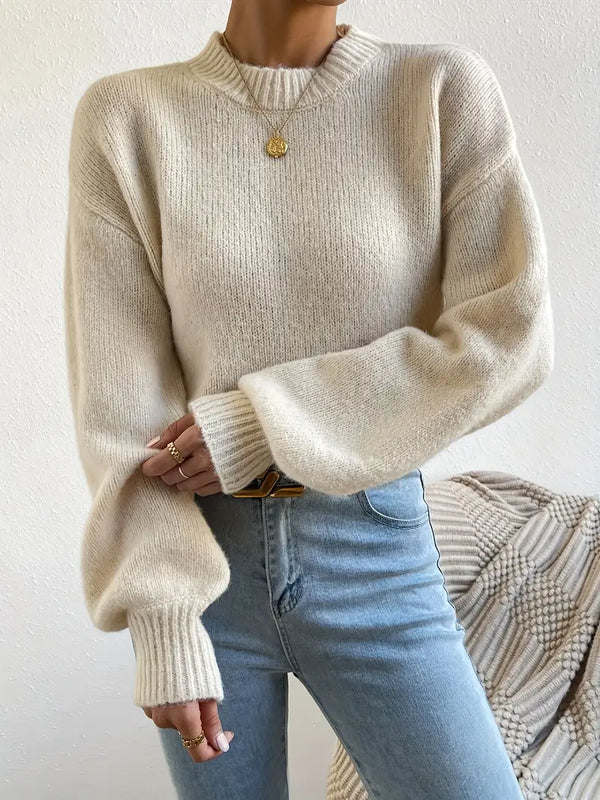 Pull classique en tricot