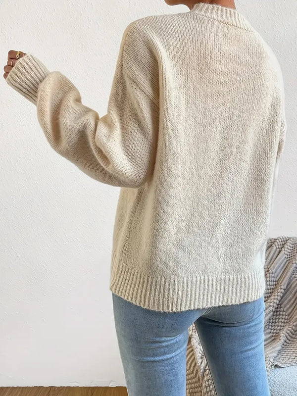 Pull classique en tricot