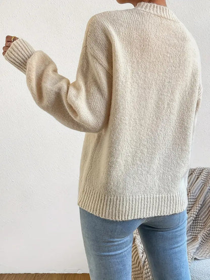Pull classique en tricot